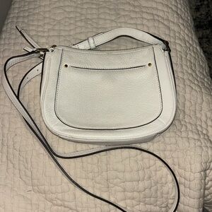 White leather Michael Kors Cross Body